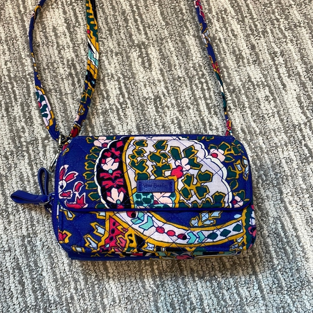 vera bradley small crossbody patterned purse